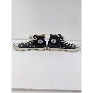Converse Chuck Taylor All Star Leather High Top Black Men 4 Women 6